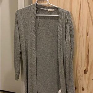 Grey cardigan